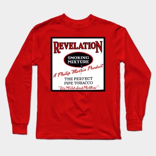 REVELATION PIPE TOBACCO VINTAGE ADVERTISEMENT SIGN Long Sleeve T-Shirt